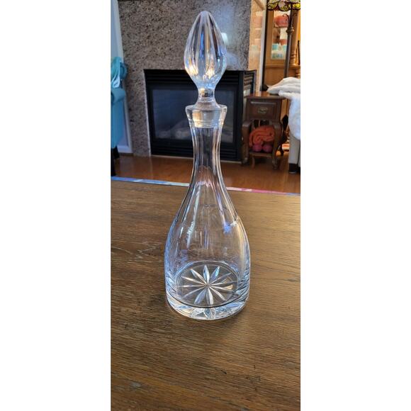Decanter Wine Liquor Holder Barware 15" H With Stopper - Picture 15 of 16